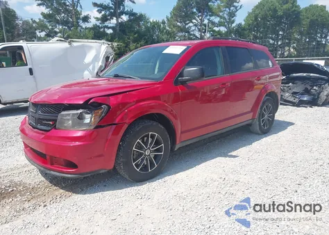 2018 Dodge Journey Se z USA, uszkodzony, nr VIN 3C4PDCAB9JT229740